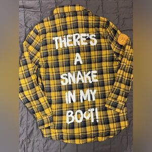 Woody Flannel Shirt for Adults by Cakeworthy – Toy Story 4